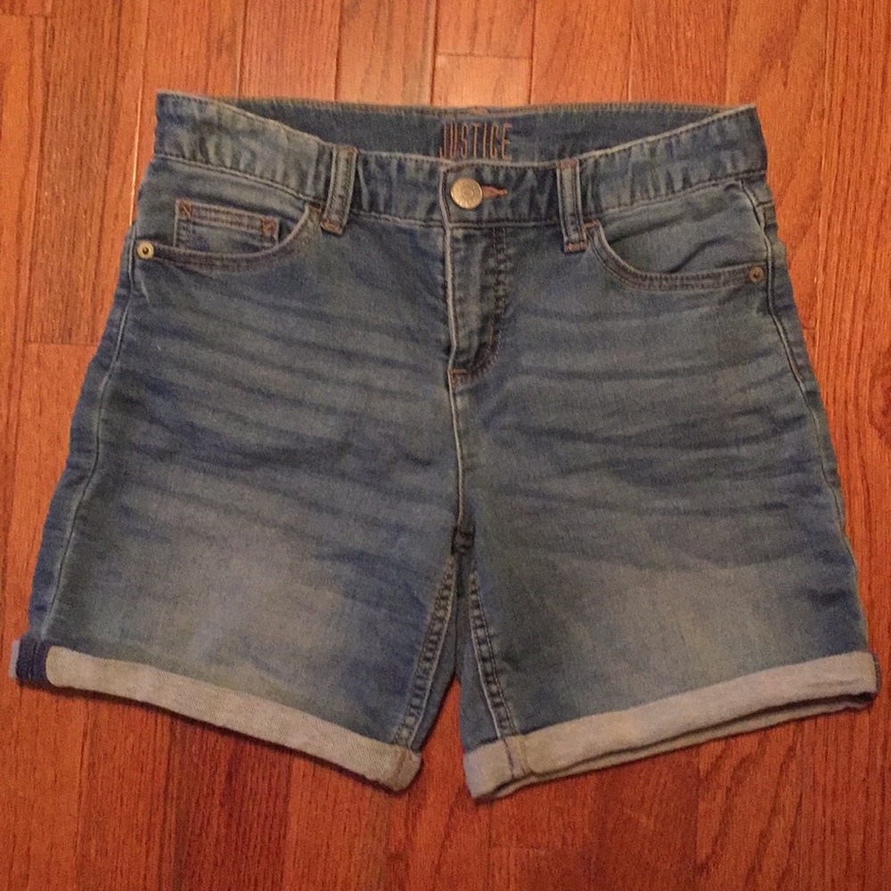 Girls Justice Jean Shorts